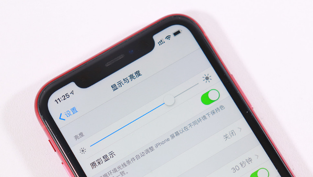 苹果xr刘海模式设置在哪图标