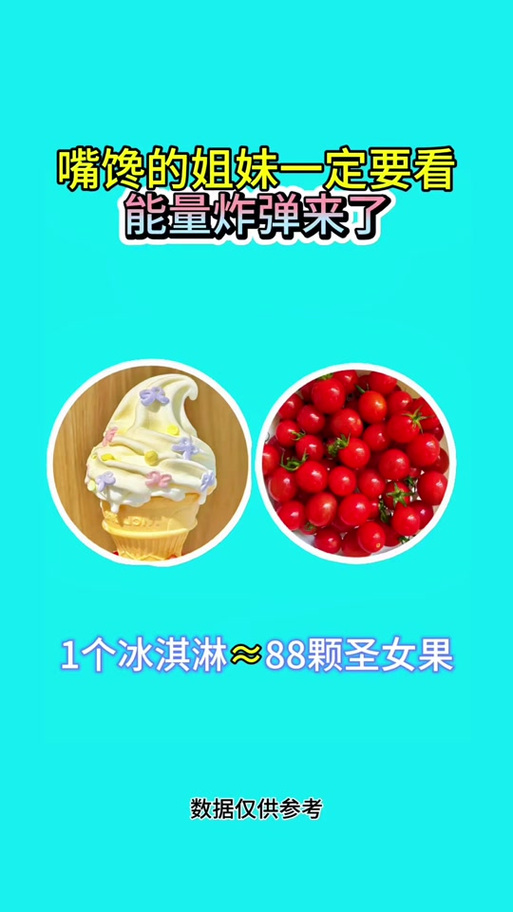 冰淇淋的卡路里是多少