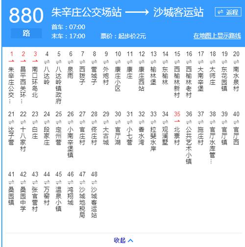 朝阳公交电话查询缩略图