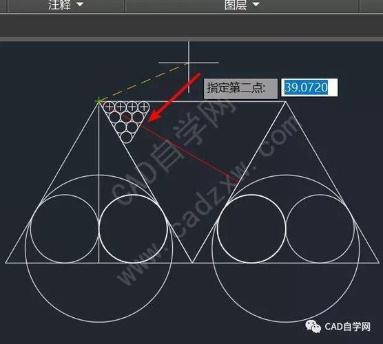 将cad图形缩放为指定尺寸的方法