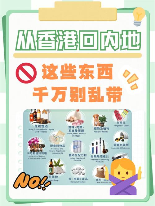 香港禁止入境食品一览表图标