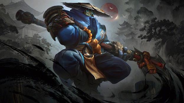 lol武器大师少林武僧