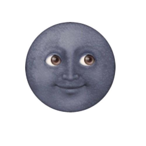 黑脸表情emoji