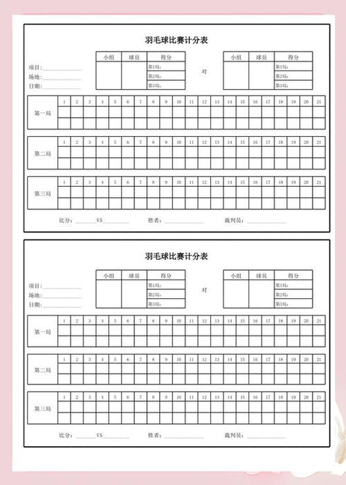 羽毛球如何记分游戏截图
