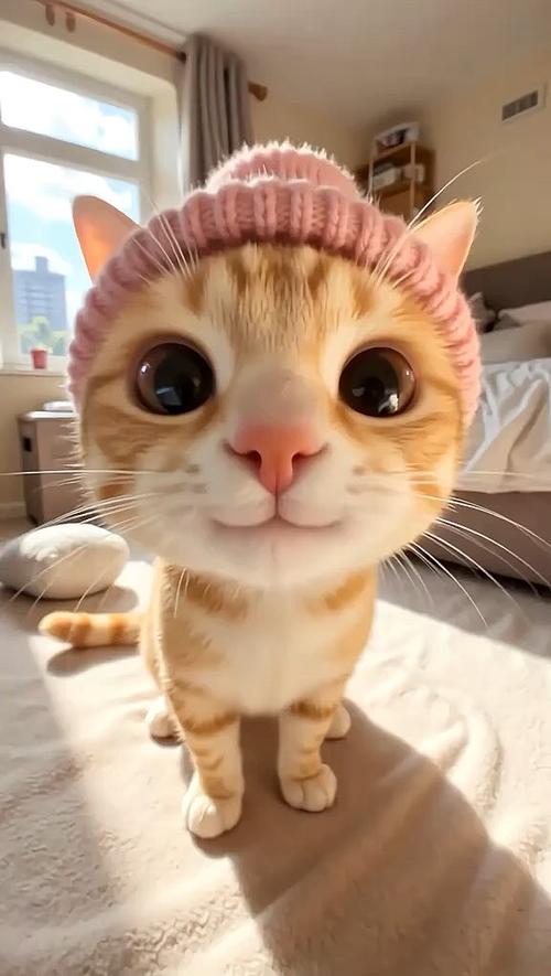 可爱猫咪的短视频