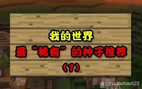 mc最稀有5种种子