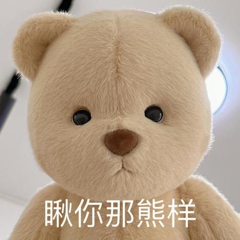 苹果手机小熊的表情