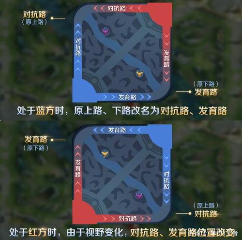 王者荣耀怎么分辨发育路对抗路
