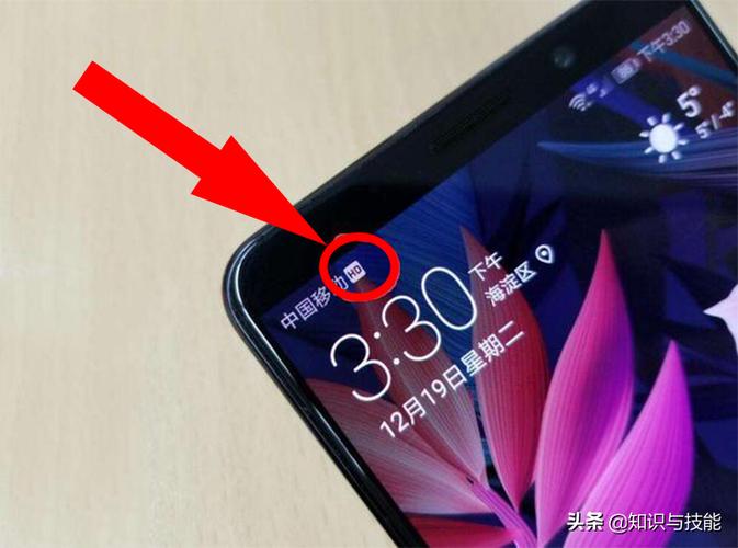 手机右上角有个HD是什么图标