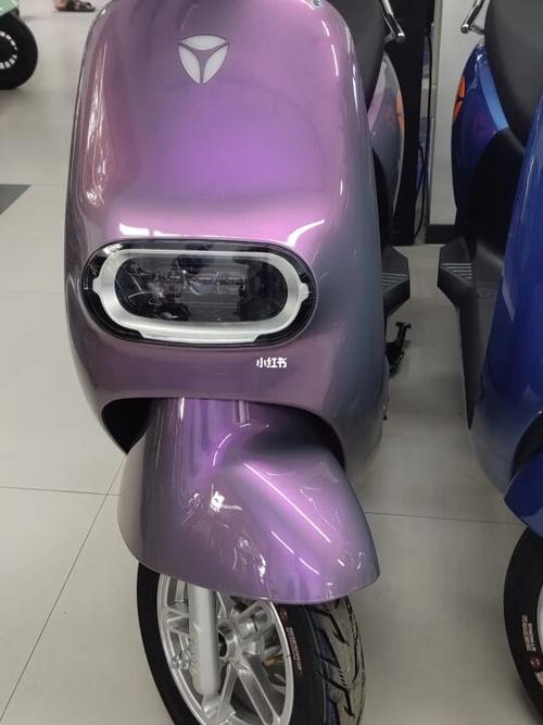 紫色电动车