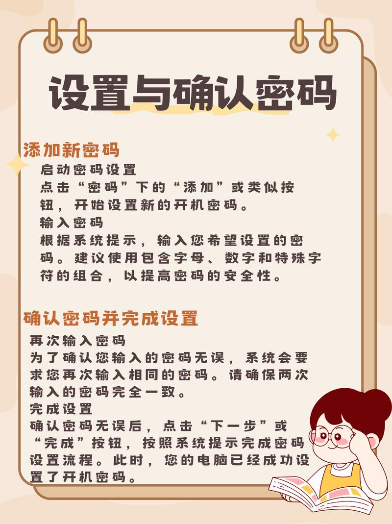 设置开机密码