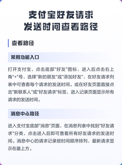 支付宝好友请求日期