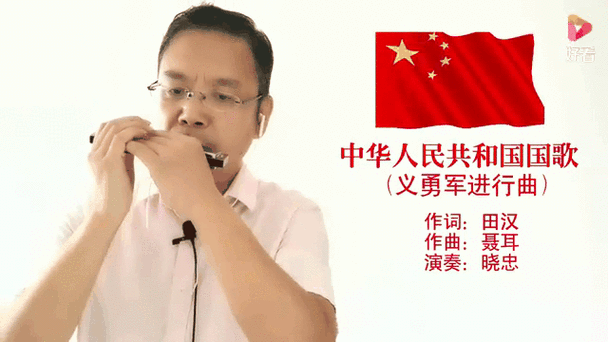 义勇军进行曲口琴演奏截图
