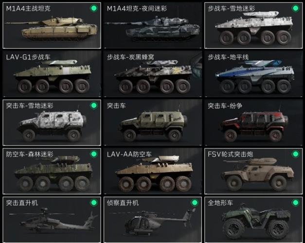 战术小队载具介绍缩略图
