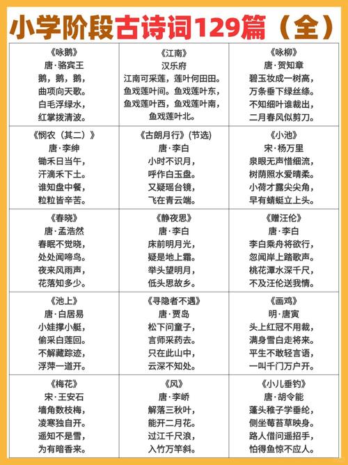 八年级上册全部古诗