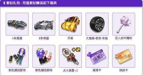 飞车紫钻和豪华紫钻区别截图