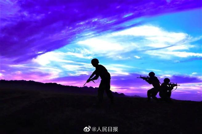 唯美军旅图片