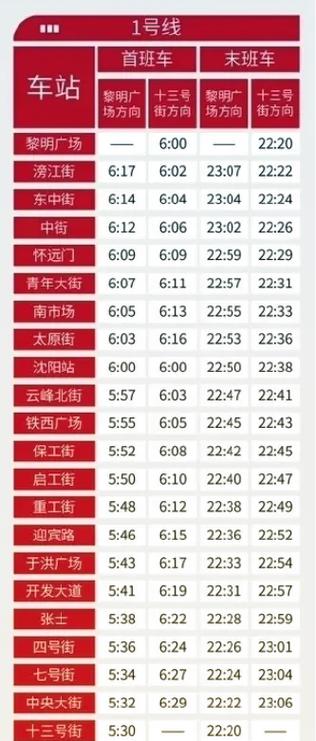 机场二号线时间表
