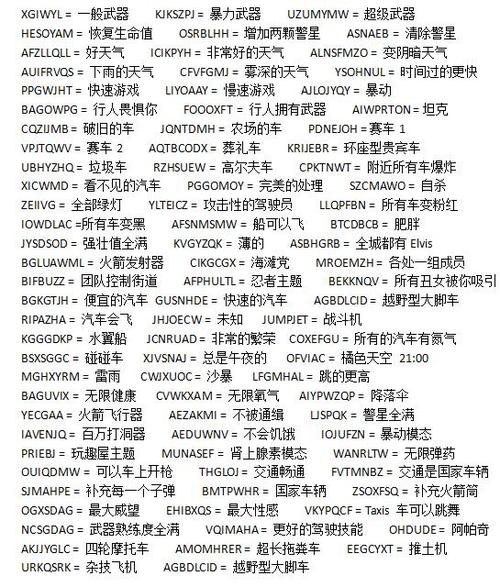 圣安地列斯MOD作弊功能详解