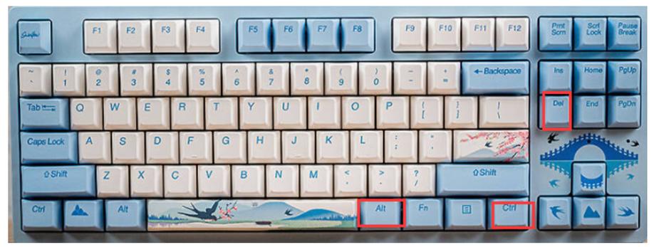 戴尔电脑黑屏按什么键恢复