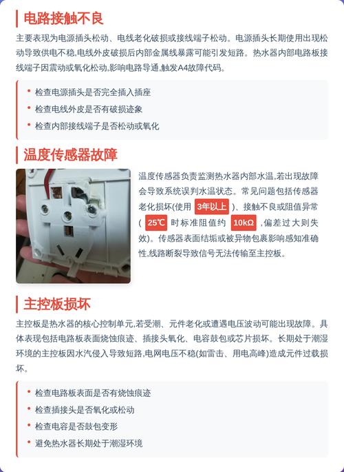 前锋热水器a4故障是哪里的原因缩略图