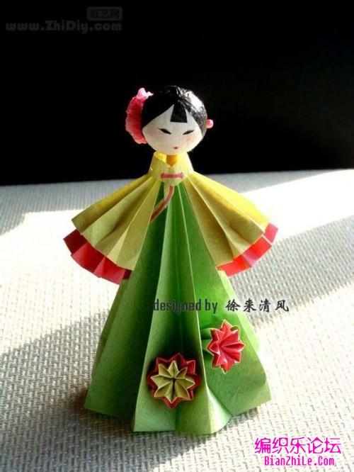 小学生自制人偶娃娃