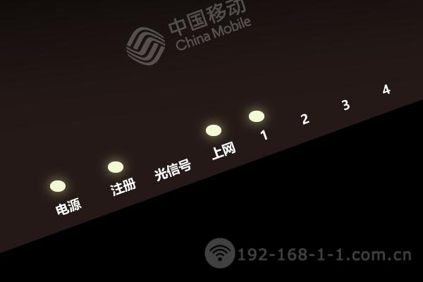 移动光猫注册灯一直亮