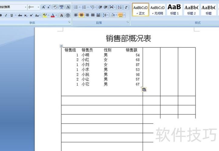 表格复制粘贴到word放不下怎么办截图