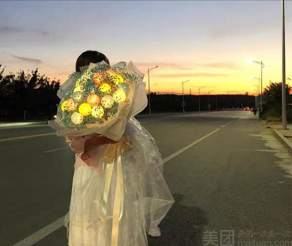 星空灯花束