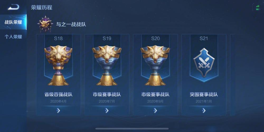 王者几级解锁战队