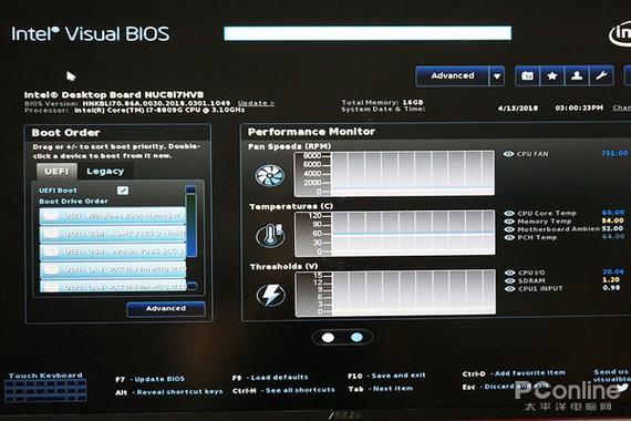 nuc重置bios