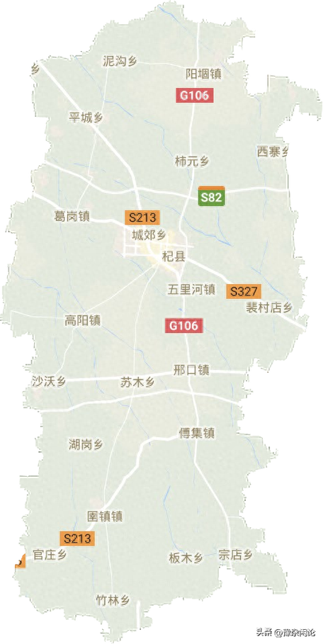 开封县详细地图