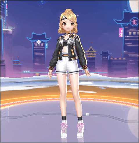 QQ飞车比赛服截图