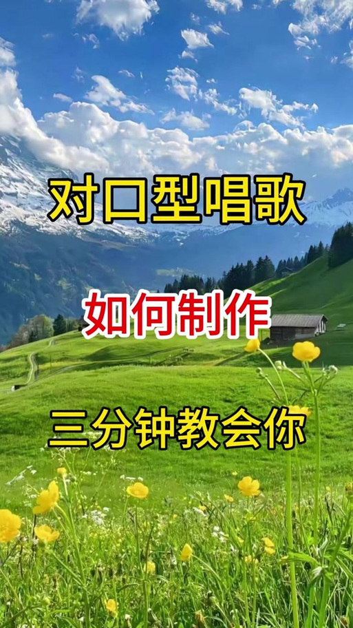 火山对口型唱歌怎么弄的图标