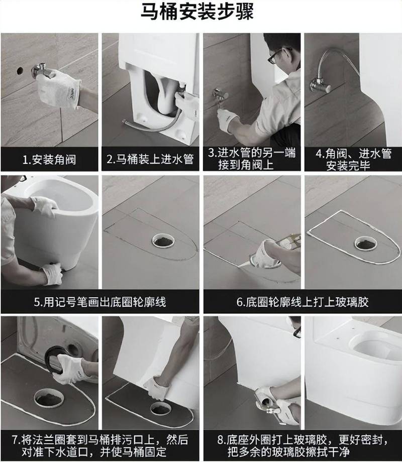 自己拆马桶步骤图解