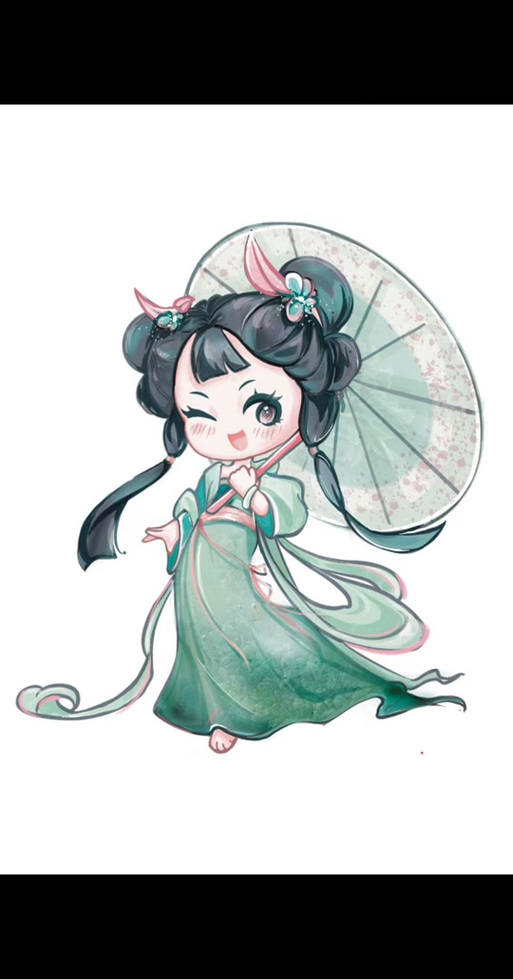 q版国风美少女