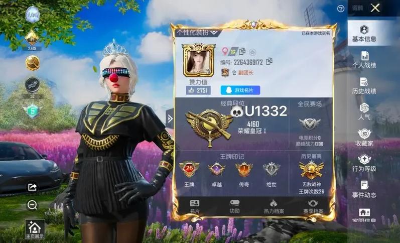 和平精英什么是游戏ID图标