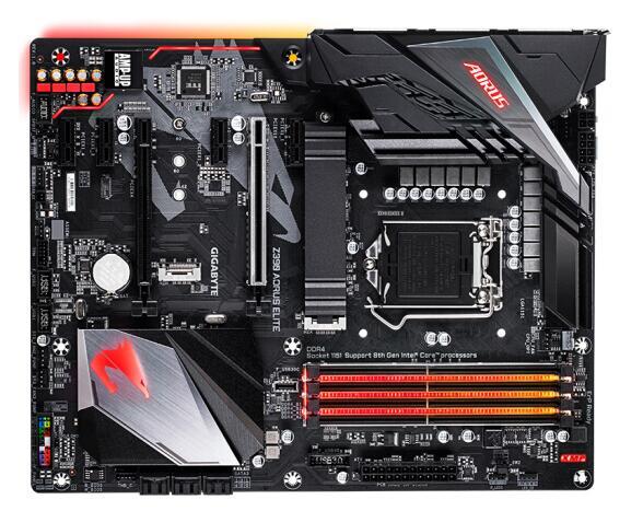 技嘉z390elite插两张显卡