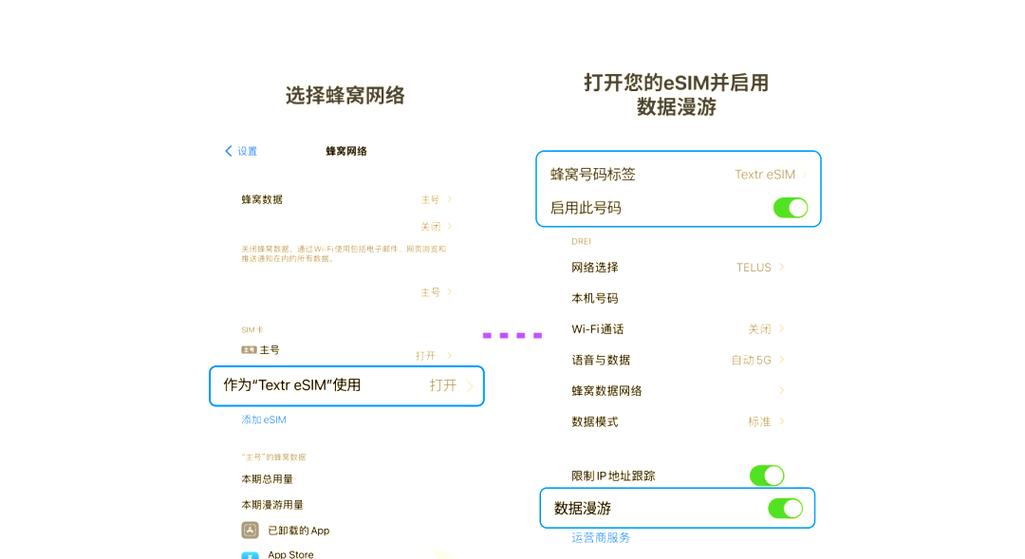 iphone运营商怎么设置