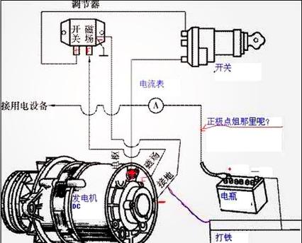 农用三轮车发电机接线图