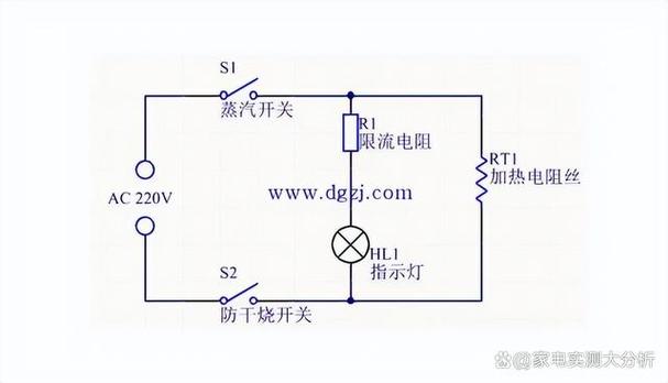 带保温功能的电热水壶线路图