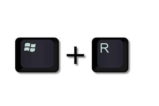 windows+R