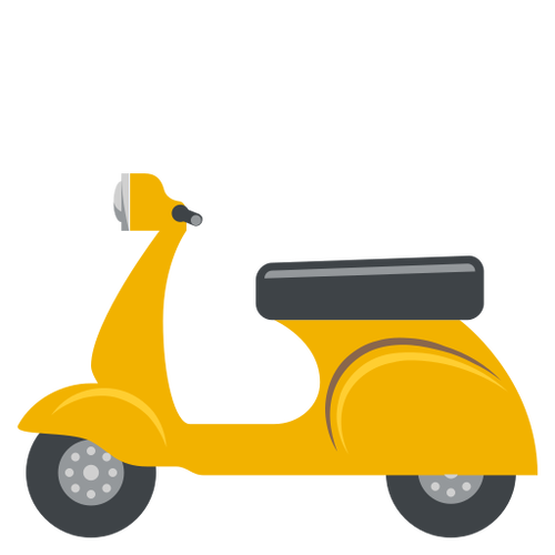 摩托车emoji表情符号缩略图