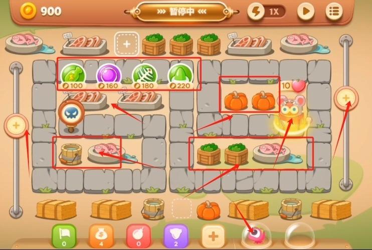 保卫萝卜第42关攻略