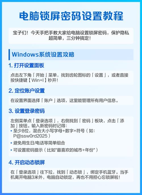 电脑密码设置不符合要求