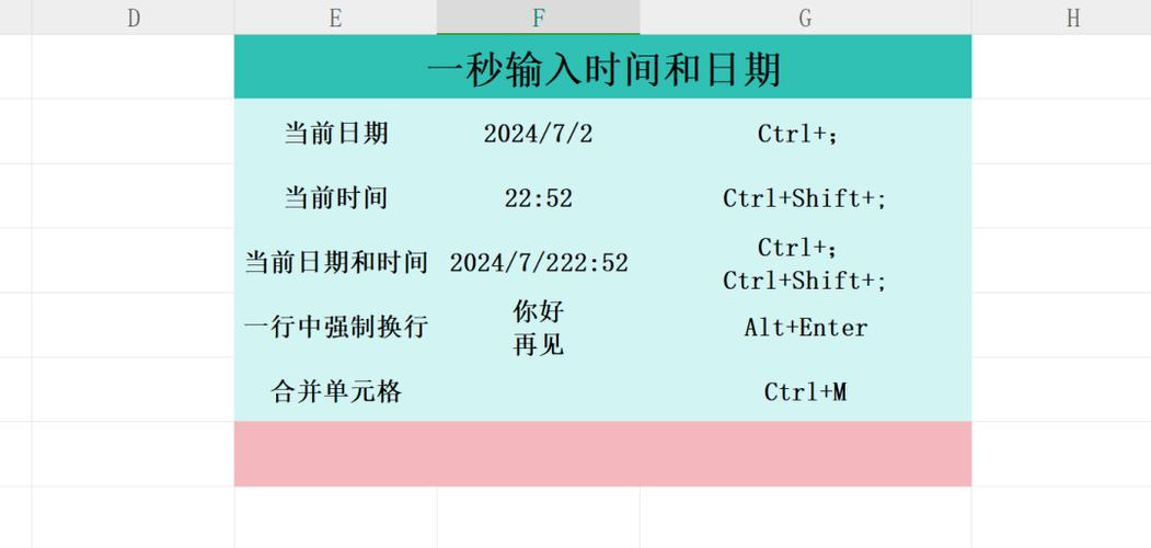 excel自动获取当前日期截图