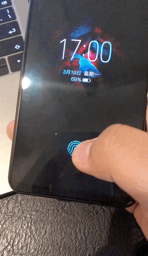 vivox21指纹识别设备异常