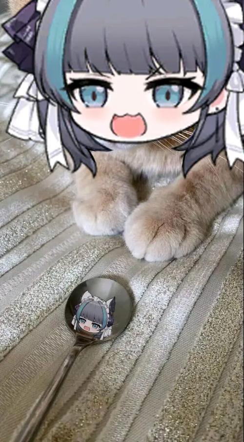 偷偷猫猫表情包缩略图