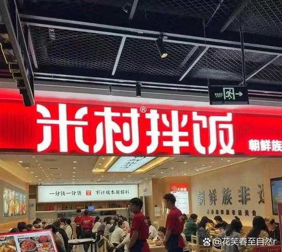 米村拌饭加盟条件和费用县级图标