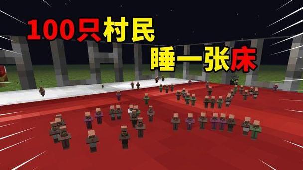 我的世界村民和玩家一样能睡觉吗
